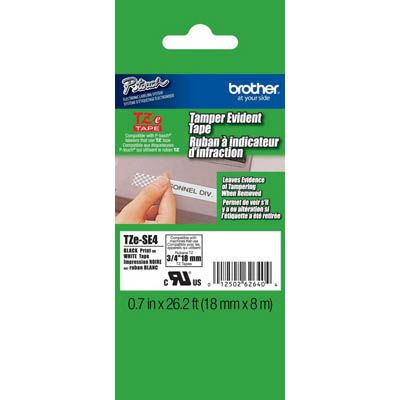 Brother TZE-SE4 label-making tape TZ