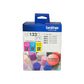 Brother LC-133CL3PK ink cartridge 3 pc(s) Original Cyan, Magenta, Yellow