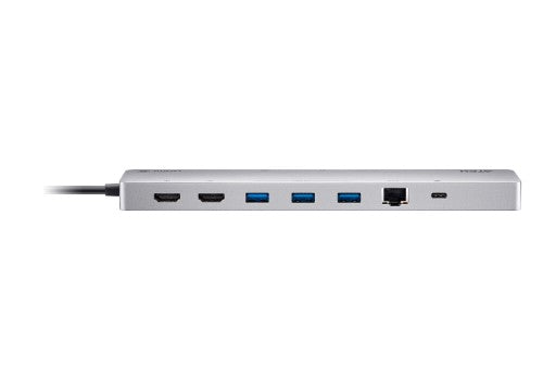 ATEN UH3240-AT laptop dock/port replicator Wired USB Type-C Silver