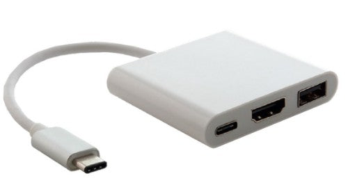 Astrotek AT-CMHDMIUSBCF laptop dock/port replicator White