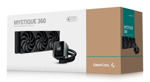 DeepCool MYSTIQUE 360 Processor All-in-one liquid cooler 12 cm Black 1 pc(s)