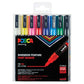 POSCA Black, Blue, Green, Pink, Purple, Red, White, Yellow 8 pc(s)
