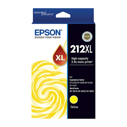 Epson 212XL ink cartridge 1 pc(s) High (XL) Yield Yellow