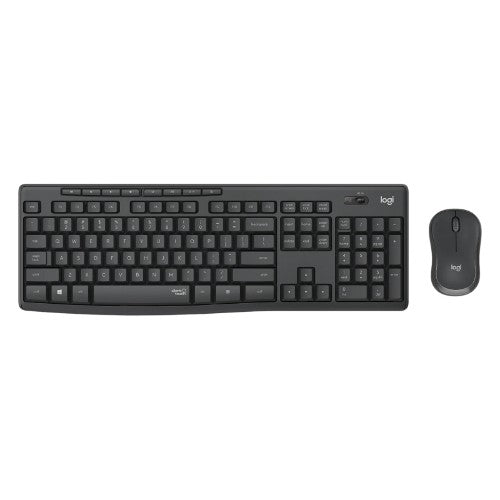 Logitech 920-009814 keyboard Mouse included Office RF Wireless English Graphite