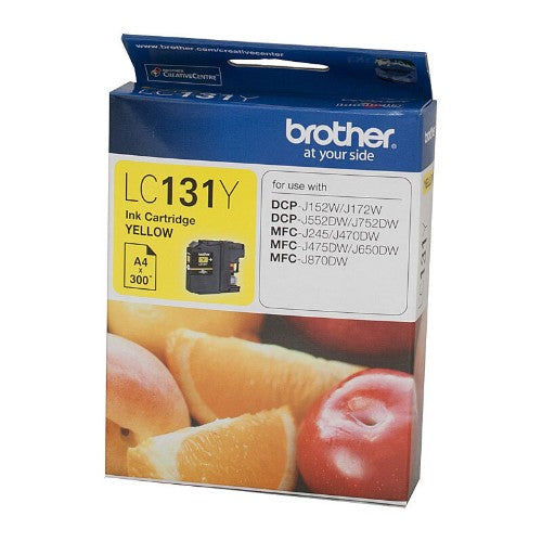 Brother LC-131Y ink cartridge 1 pc(s) Original Yellow
