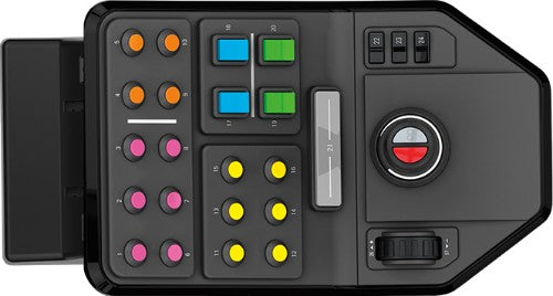 Logitech G G Saitek Farm Sim Vehicle Side Panel Black, Mint colour USB 2.0 Special Analogue PC