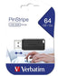 Verbatim PinStripe - USB Drive 64 GB - Black