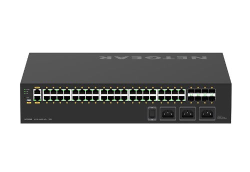 NETGEAR M4250-40G8XF-PoE+ Managed L2/L3/L4 Gigabit Ethernet (10/100/1000) Power over Ethernet (PoE) 2U Black