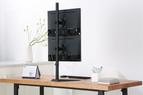 Brateck MABT-LDT12-T02V monitor mount / stand 81.3 cm (32") Black Desk
