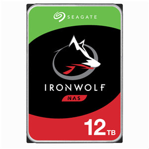 Seagate NAS HDD IronWolf internal hard drive 12 TB 7200 RPM 256 MB 3.5" Serial ATA III