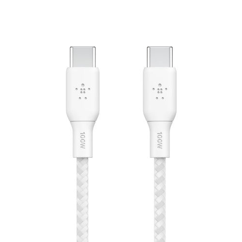 Belkin CAB014bt3MWH USB cable USB 2.0 3 m USB C White