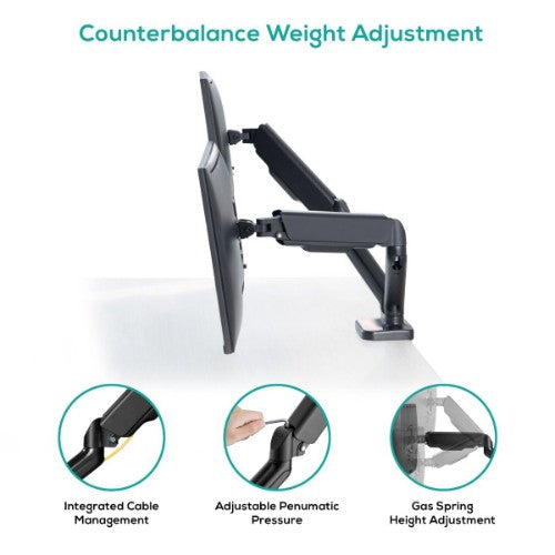 MBeat activiva ErgoLife 81.3 cm (32") Clamp Black