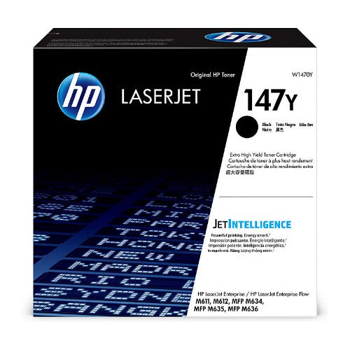 HP 147Y Extra High Yield Black Original LaserJet Toner Cartridge