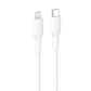 Belkin USB-C Cable with Lightning Connector, 3.3ft/1m, White