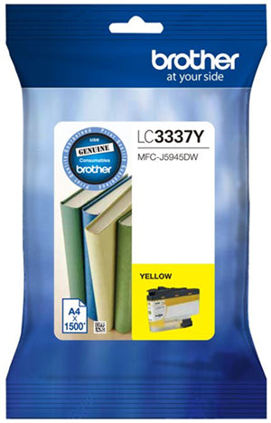 Brother LC3337Y ink cartridge 1 pc(s) Original High (XL) Yield Yellow