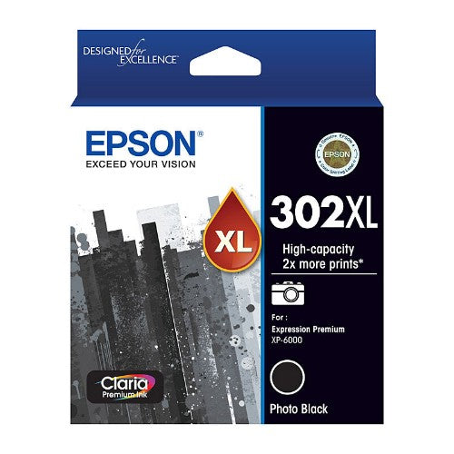 Epson 302XL ink cartridge High (XL) Yield Black