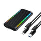 Simplecom SE525 storage drive enclosure SSD enclosure Black M.2
