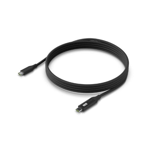 Ubiquiti UACC-Cable-USB-100W-2M-BK USB cable USB C Black, Grey