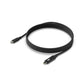 Ubiquiti UACC-Cable-USB-100W-2M-BK USB cable USB C Black, Grey