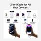 Belkin BoostCharge Pro USB cable USB 2.0 1.5 m USB C USB C/Lightning Black