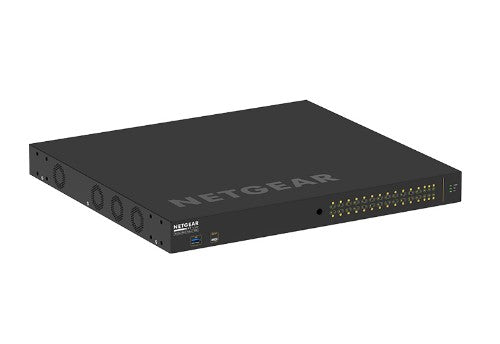NETGEAR M4250-26G4F-PoE++ Managed L2/L3/L4 Gigabit Ethernet (10/100/1000) Power over Ethernet (PoE) 1U Black