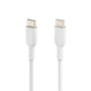 Belkin CAB003BT2MWH USB cable 2 m USB C White