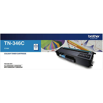 Brother TN-346C toner cartridge 1 pc(s) Original Cyan