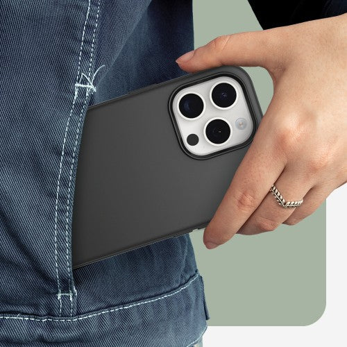 OtterBox Symmetry Series for iPhone 15, Black