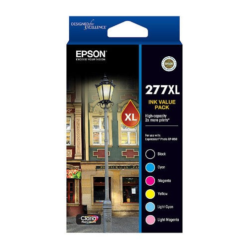 Epson C13T278892 ink cartridge Original High (XL) Yield Black, Cyan, Light Cyan, Light magenta, Magenta, Yellow