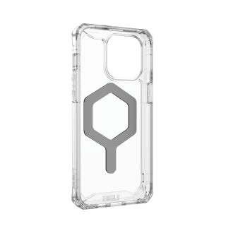 Urban Armor Gear Plyo Magsafe mobile phone case 17 cm (6.7") Cover Silver, Transparent