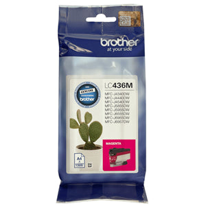 Brother LC436M ink cartridge 1 pc(s) Original High (XL) Yield Magenta