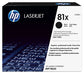 HP 81X High Yield Black Original LaserJet Toner Cartridge