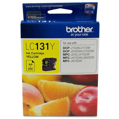 Brother LC-131Y ink cartridge 1 pc(s) Original Yellow