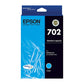 Epson 702 ink cartridge Standard Yield Cyan