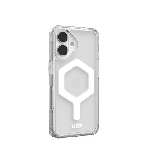 Urban Armor Gear Plyo mobile phone case 15.5 cm (6.1") Cover Transparent, White