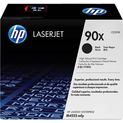 HP 90X High Yield Black Original LaserJet Toner Cartridge