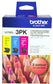 Brother LC73CL3PK ink cartridge 3 pc(s) Original Cyan, Magenta, Yellow