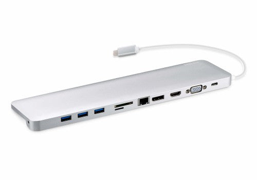 ATEN USB-C Multiport Dock with Power Pass-Thr