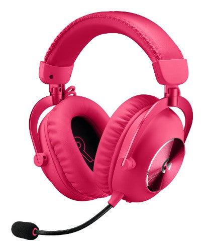 Logitech G 981-001276 headphones/headset Wireless Head-band Gaming Bluetooth Pink