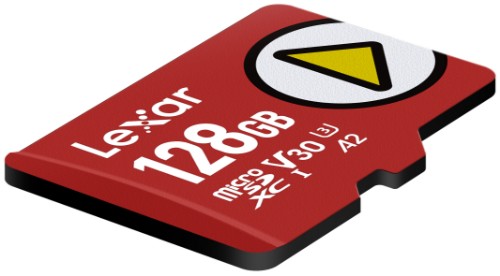 Lexar 0000000933080 128 GB MicroSDXC UHS-I Class 10