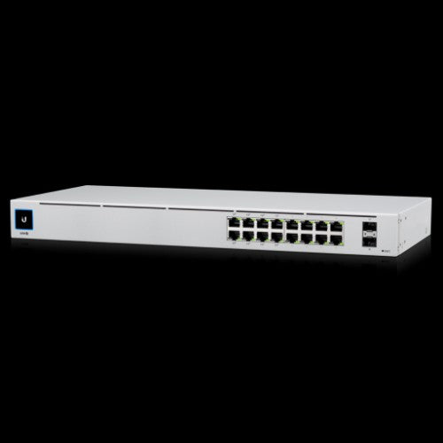 Ubiquiti UniFi 16-Port PoE Managed L2/L3 Gigabit Ethernet (10/100/1000) Power over Ethernet (PoE) 1U Silver