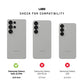 Urban Armor Gear Pathfinder Transparant mobile phone case 17.3 cm (6.8") Cover Grey, Transparent