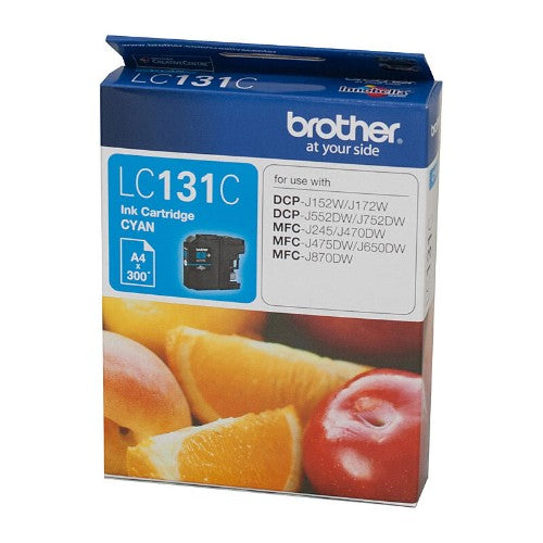Brother LC-131C ink cartridge 1 pc(s) Original Cyan
