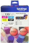 Brother LC133PVP ink cartridge 4 pc(s) Original Black, Cyan, Magenta, Yellow