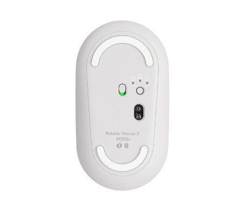 Logitech Pebble 2 M350s mouse Office Ambidextrous RF Wireless + Bluetooth Optical 1000 DPI