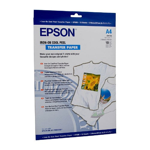 Epson Iron-on-Transfer Paper - A4 - 10 Sheets