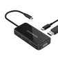 Simplecom DA451 laptop dock/port replicator Wired USB Type-C Black
