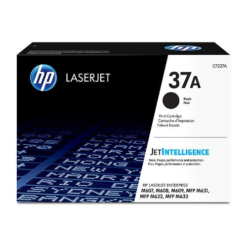 HP 37A Black Original LaserJet Toner Cartridge