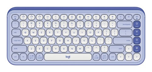 Logitech POP Icon Keys keyboard Universal Bluetooth QWERTY English Lilac, White