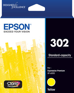 Epson 302 ink cartridge 1 pc(s) Standard Yield Yellow